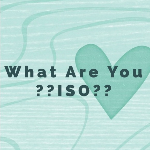 Other - 👇🏻 Drop a Comment of What You Are ISO & SHARE 🤩